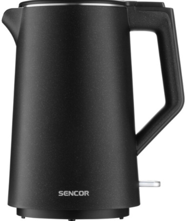 Varná kanvica Sencor SWK 0600BK s objemom 1,7 l v čiernom prevedení