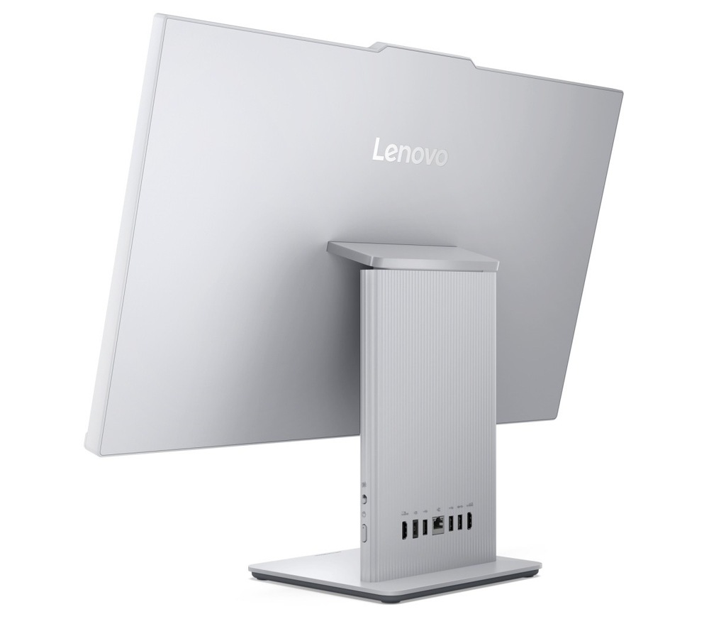 PC all in-one Lenovo IdeaCentre 27ARR9 svetlo šedá All In One Lenovo IdeaCentre 27ARR9 zozadu