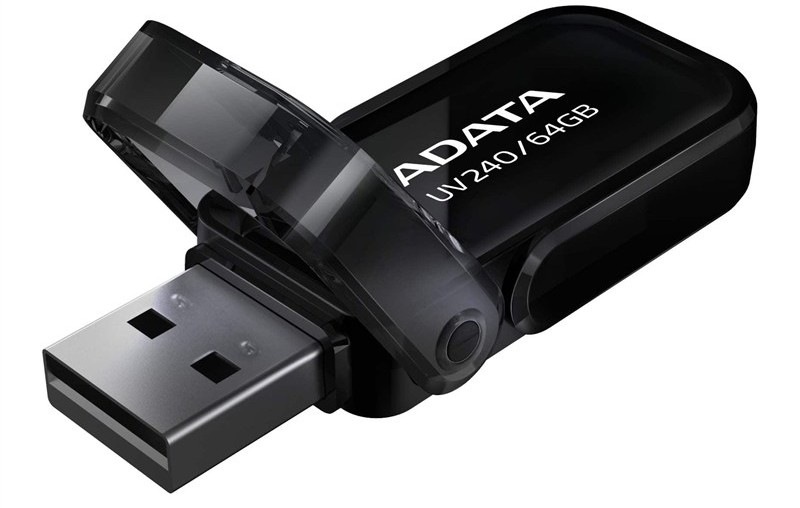 Flash USB ADATA Dash Drive UV240 64 GB USB 2.0 poskytuje softvér Backup ToGo