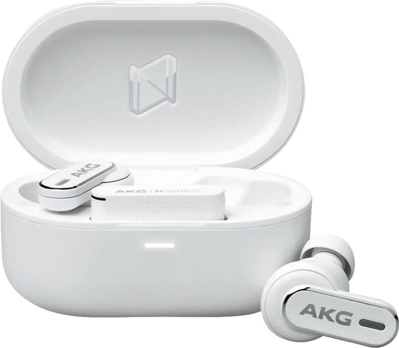 Bezdrôtové slúchadlá Anker soundcore AKG N5 Hybrid, biela farba