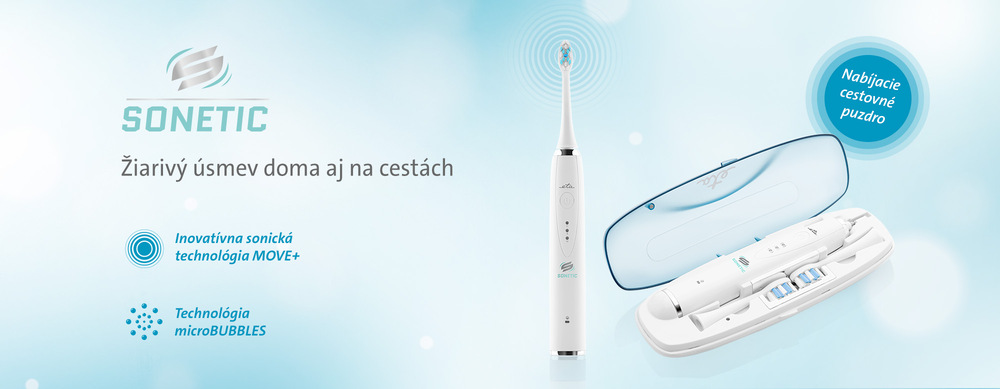 Zubná kefka ETA Sonetic 4707 90000 biela Zubná kefka ETA Sonetic 4707 90000 biela