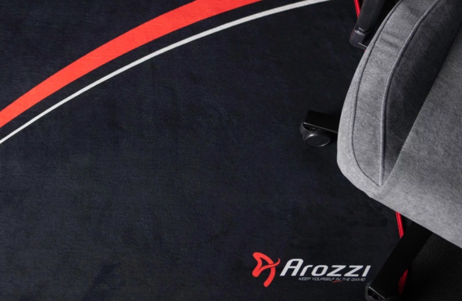 Podložka pod stoličku Arozzi Floor Mat čierna/červená Arozzi Floor Mat