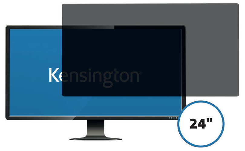 Privátny filter KENSINGTON pre monitor 24" Wide (16:10), dvojsmerný, odnímateľný KGN626488