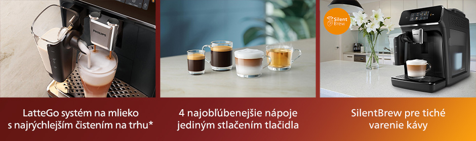 Automatický kávovar Philips Series 2300 LatteGo EP2330/10 Automatický kávovar Philips Series 2300 LatteGo EP2330/10