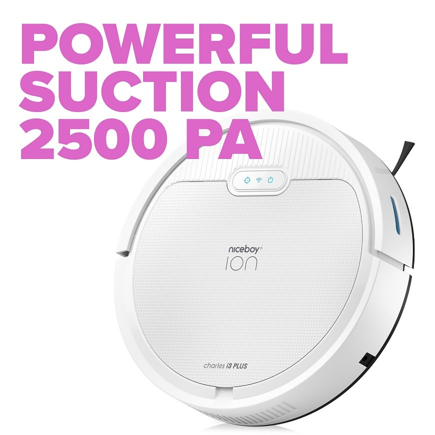 Robotický mop Niceboy ION Charles i3 Plus White