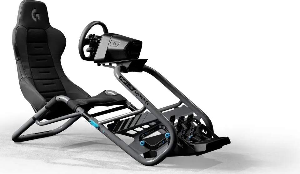 Pretekársky kokpit Playseat Trophy - Logitech G Edition čierny