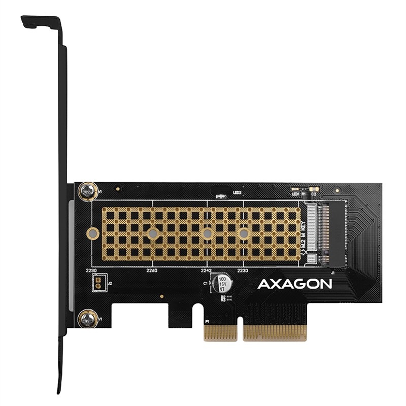 Radič Axagon PCEM2-N - M.2 NVMe M-key slot