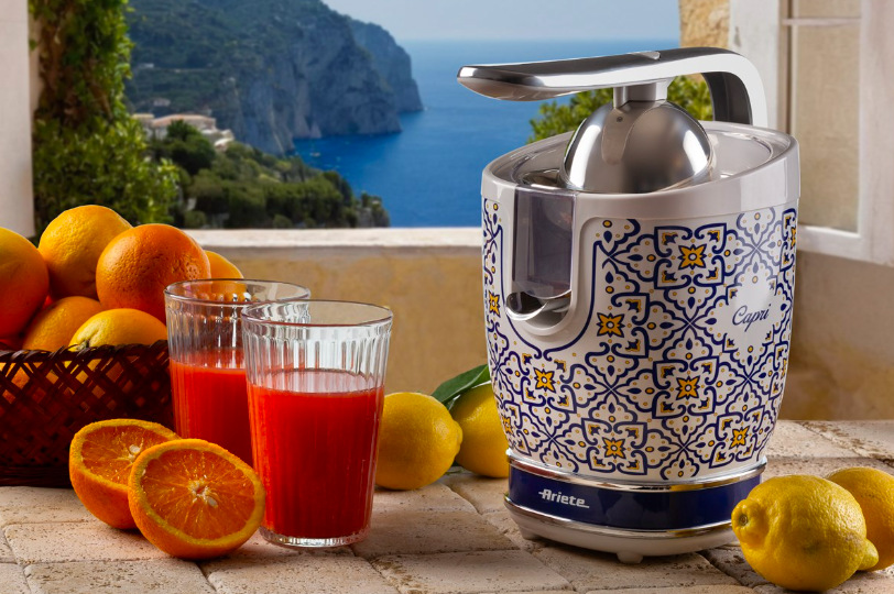 Lis na citrusy Ariete Capri 413/CA biely/modrý Lis na citrusy Ariete 413/CA Capri