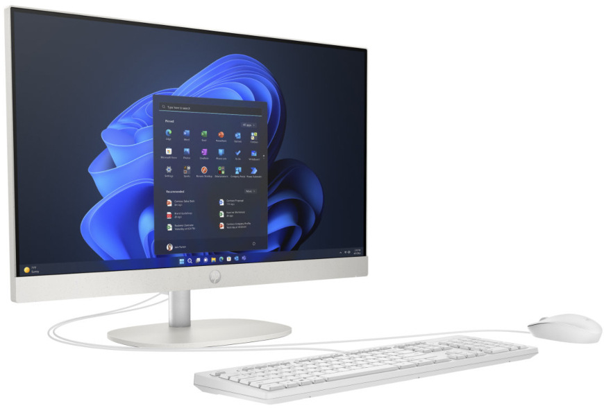 HP ProOne 245 G10, biela