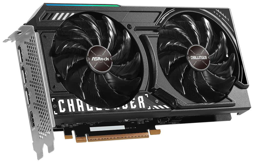 Grafická karta ASRock Intel Arc B580 Challenger 12G OC čierny