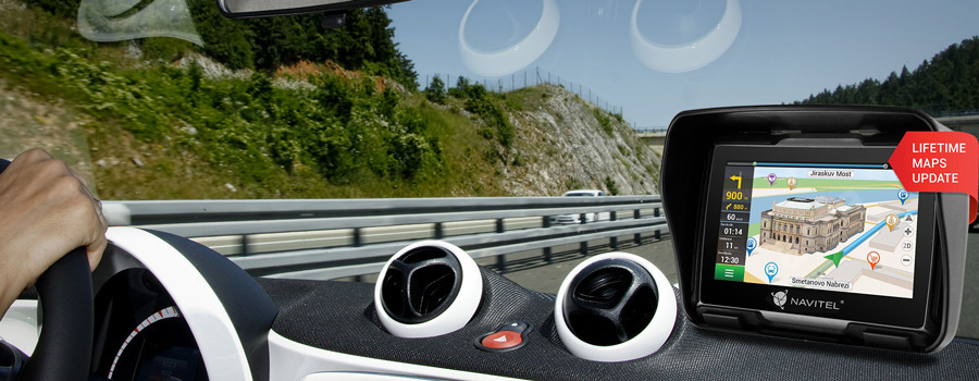 Navigačný systém GPS NAVITEL G550 čierna Navigačný systém GPS NAVITEL G550 čierna