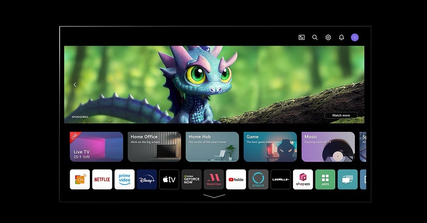 Televízor LG OLED55B3 lg_thinq