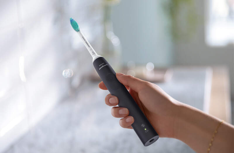 Zubná kefka Philips Sonicare 3100 HX3673/14 čierny Zubná kefka Philips Sonicare 3100 HX3673/14 čierny