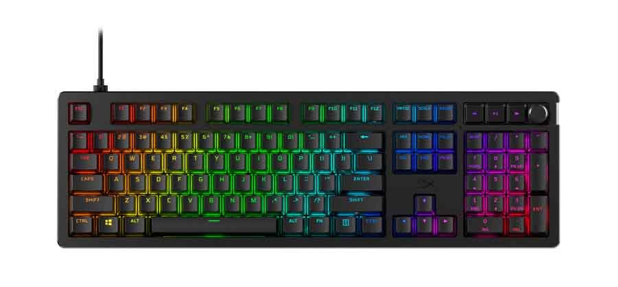 Klávesnica HyperX Alloy Rise, US layout čierna HyperX Alloy Rise