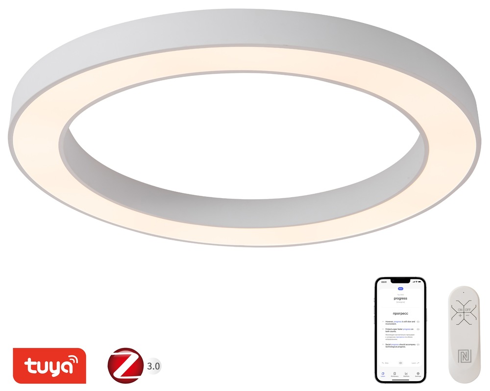 LED stropné svietidlo IMMAX NEO PASTEL SLIM SMART 95 x 7cm, 68W Zigbee 3.0, TUYA biele LED stropné svietidlo IMMAX NEO PASTEL SLIM SMART 95 x 7cm, 68W Zigbee 3.0, TUYA biele