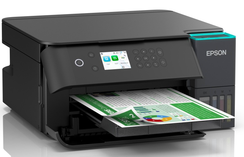 Tlačiareň multifunkčná Epson EcoTank L6360 čierna Tlačiareň multifunkčná Epson EcoTank L6360 A4, 18 str./min., 9 str./min., 4800 × 1200, automatický duplex, - čierny