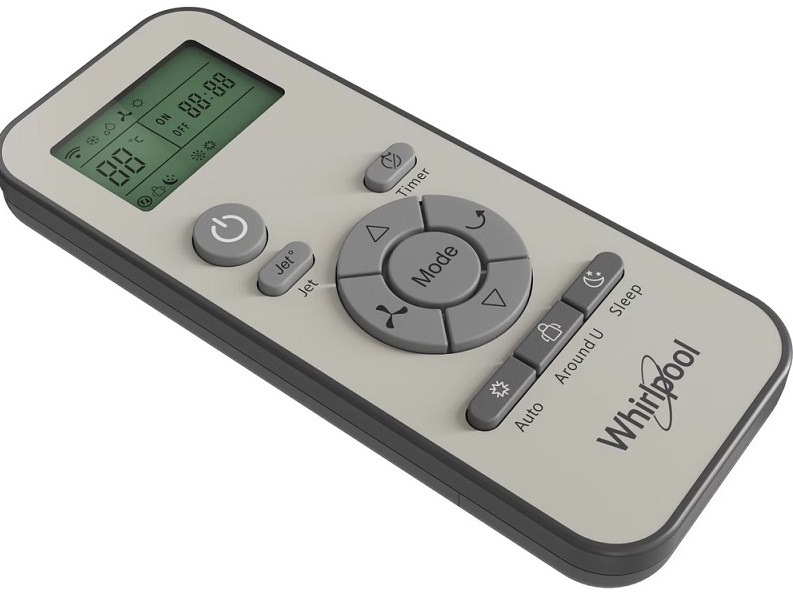 Mobilná klimatizácia Whirlpool PACF212CO W biela Mobilná klimatizácia Whirlpool PACF212CO W, diaľkové ovládanie