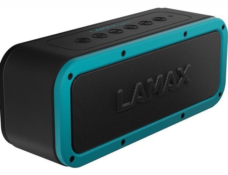 Prenosný reproduktor LAMAX Storm1 čierny/tyrkysový Prenosný reproduktor LAMAX Storm1 čierny/tyrkysový