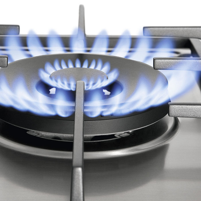 Plynová varná platňa Whirlpool W Collection GMWL 728/IXL nerez