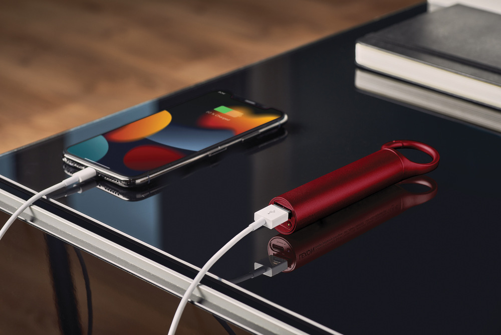 Powerbank Lexon Nomaday 3 000 mAh červený Powerbank Lexon Nomaday 3 000 mAh červený