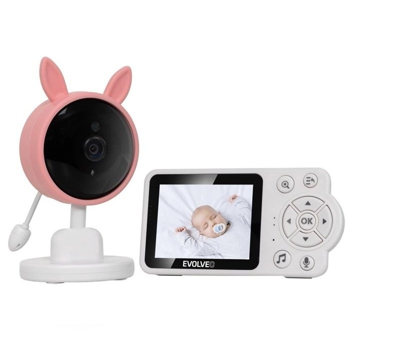 Detská elektronická pestúnka Evolveo Baby Monitor N3 (CAM-3P)