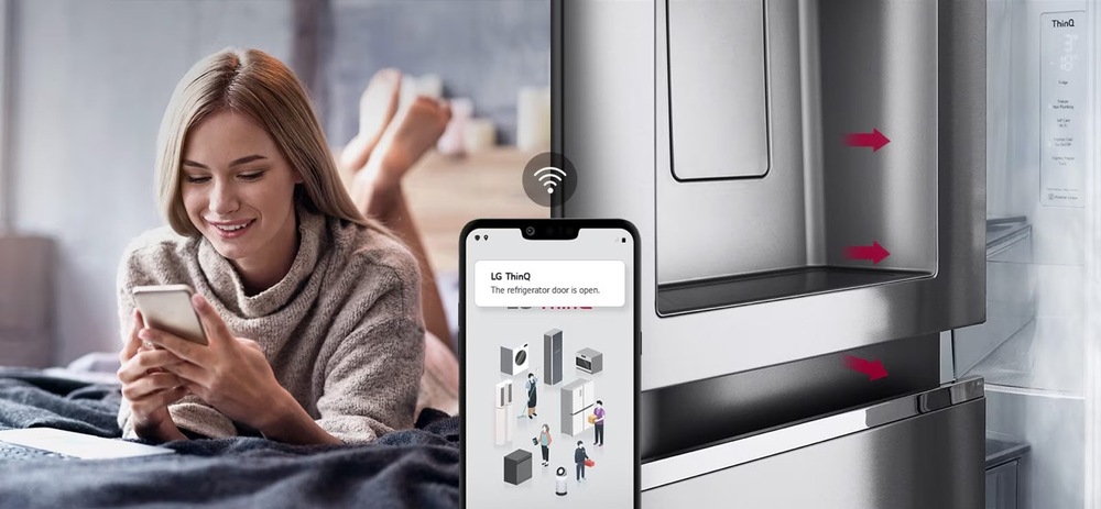 Americká chladnička LG GSLE91MBAB nerez Americká chladnička LG GSLE91MBAB nerez