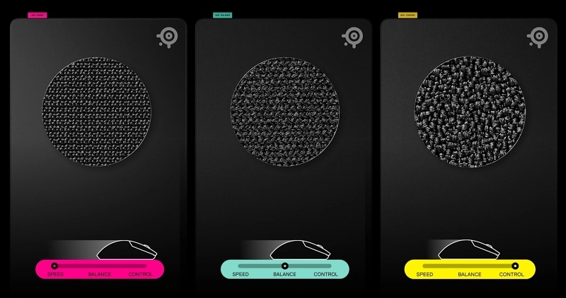 Podložka pod klávesnicu a myš SteelSeries QcK Performance XL - Control čierna