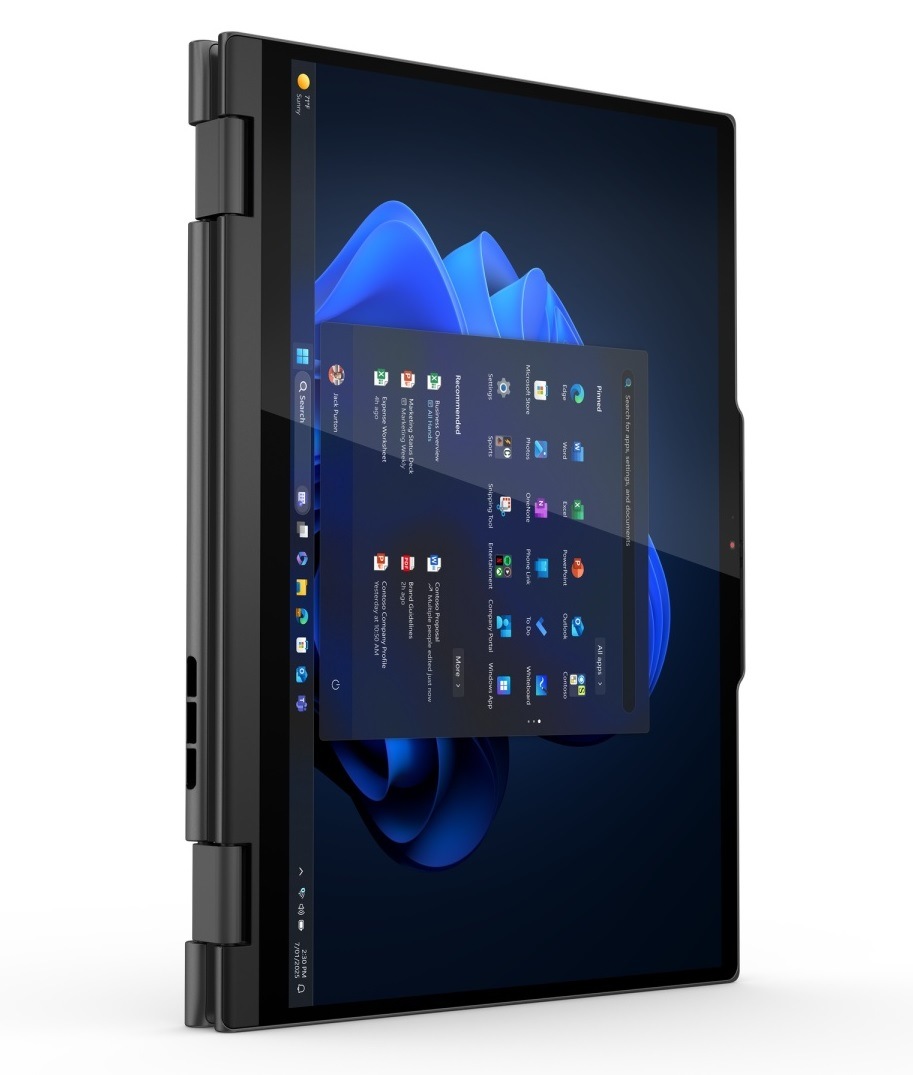 Notebook Lenovo ThinkPad T14s 2-in-1 otočený na tablet