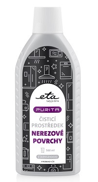 Čistiaci prostriedok na nerezové povrchy ETA PURITA 9958 90000