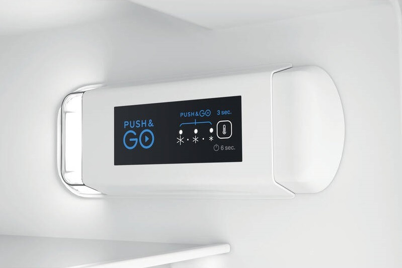 Chladnička s mrazničkou Indesit INC18 T112 biela Chladnička kombinovaná Indesit INC18 T112 NoFrost, vstavaná, elektronický systém ovládania