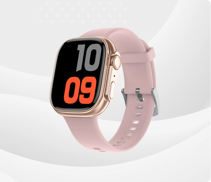 Inteligentné hodinky Carneo Zephyr Ultra mini HR+ - rosegold rose gold