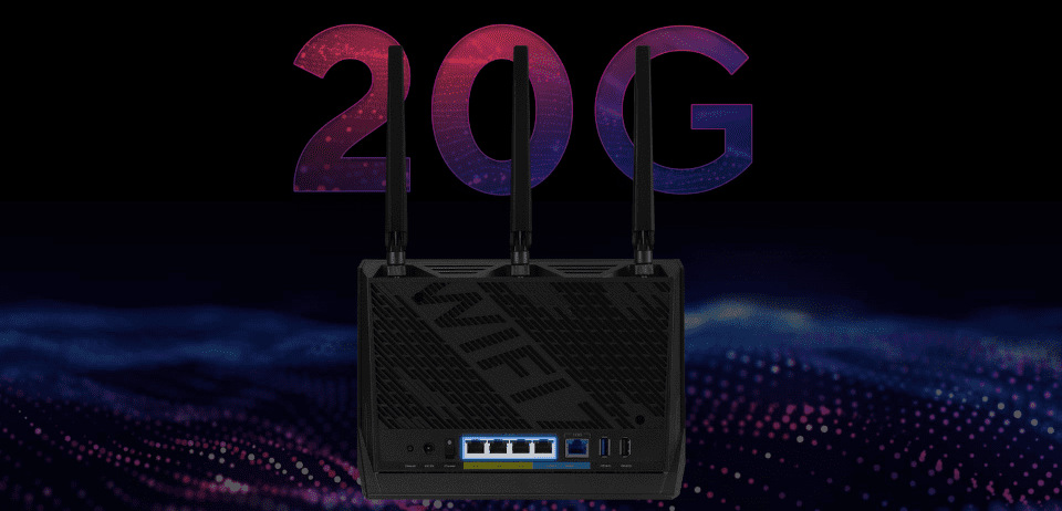 Router Asus RT-BE86U čierny Router Asus RT-BE86U čierny
