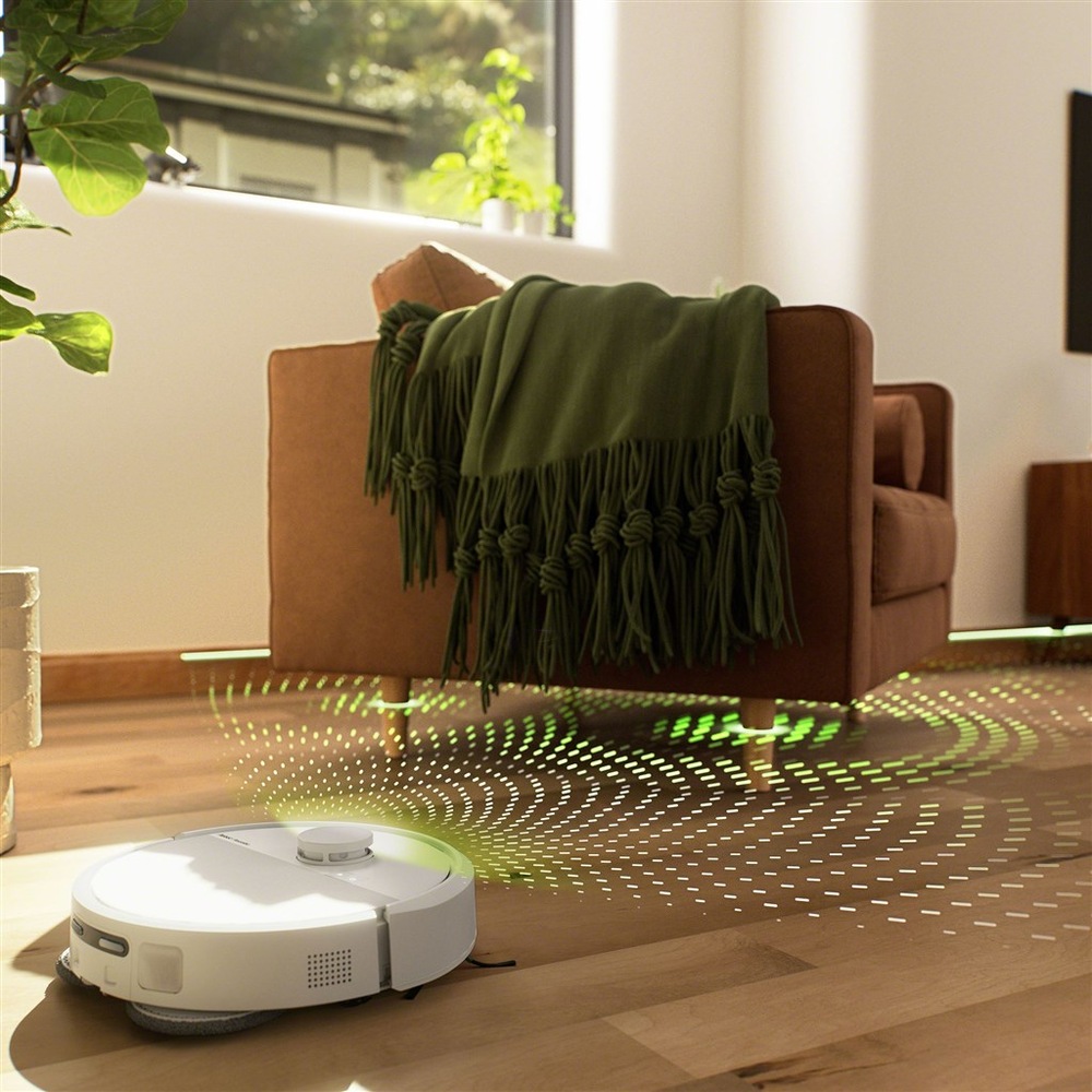 Robotický vysávač iRobot Roomba Plus 505 Combo + AutoWash dock (White) biely