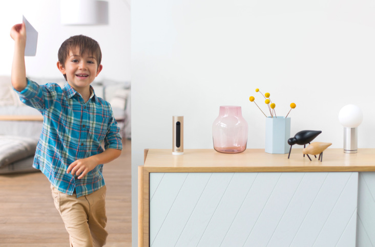IP kamera Netatmo Smart Indoor - biela/zlatá
