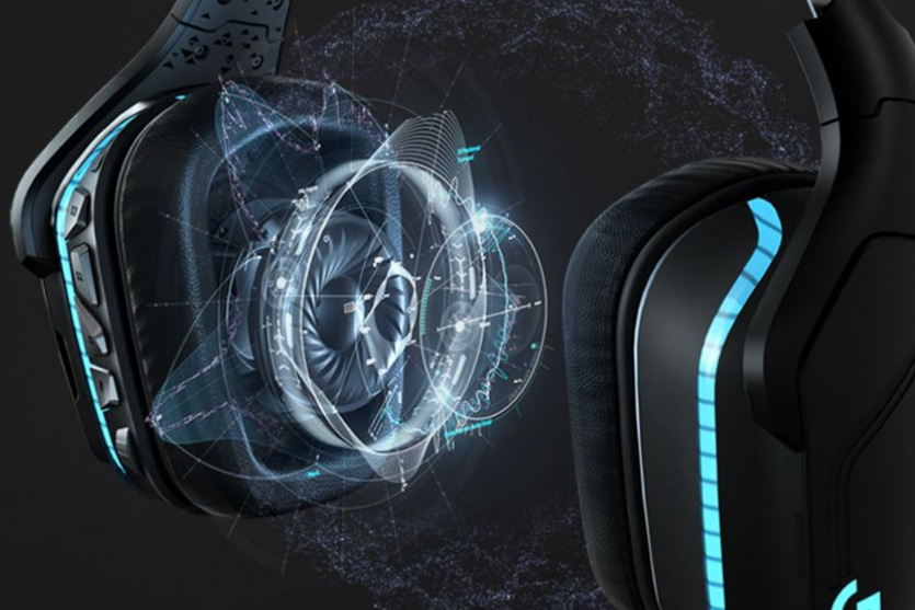 Headset Logitech Gaming G935 7.1 Surround Lightsync čierny