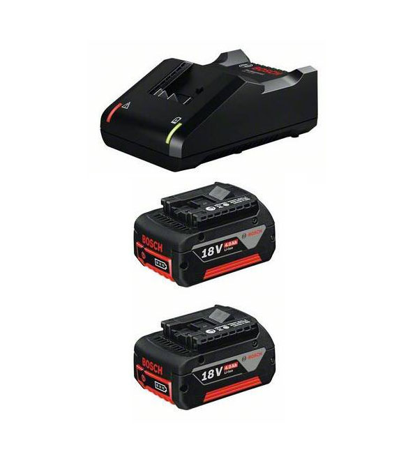 Bosch 2× GBA 18V 4.0Ah
