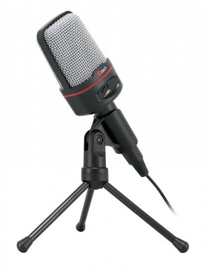 Mikrofón C-Tech MIC-02 čierny