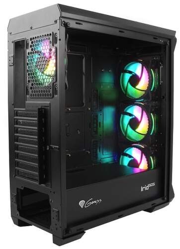 Case Genesis IRID 505 V2 ARGB čierna