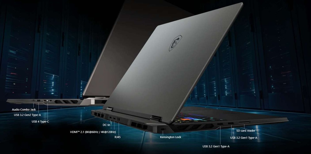 Notebook MSI Vector 18 HX AI A2XWIG-643CZ sivý Notebook MSI Vector 18 HX AI A2XWIG-643CZ sivý