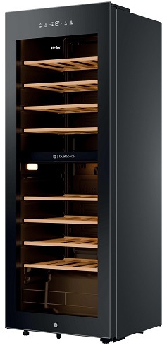 Vínotéka Haier HWS56GDG čierna