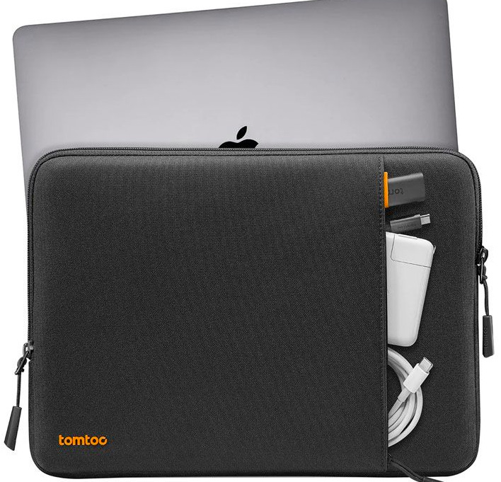 Púzdro na notebook tomtoc Sleeve na 14" MacBook Pro - čierne