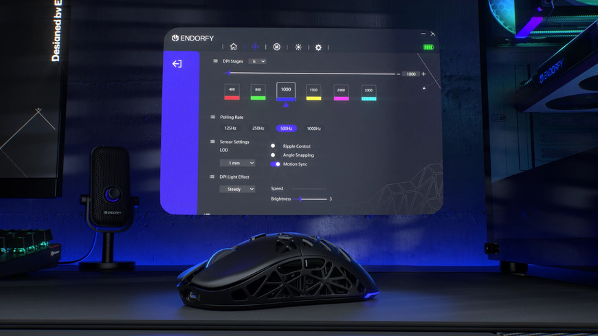 ENDORFY LIV Wireless, biela