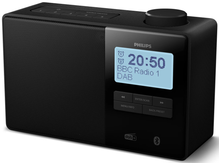 Rádioprijímač s DAB+ Philips TAR5600 čierny PHITAR5600_03