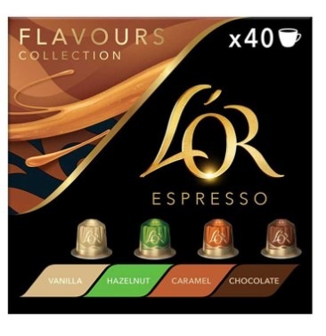 Kapsule L'OR Espresso Flavours mix (40 ks)