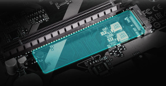 Gigabyte Z790 EAGLE AX podporuje PCIe 5.0″ width=