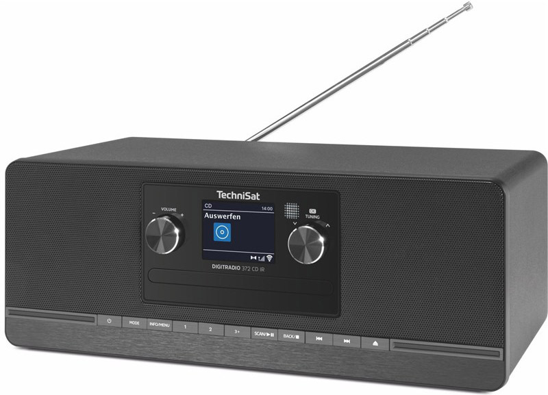 Internetové rádio s DAB+/CD TechniSat DIGITRADIO 372 CD IR, čierne