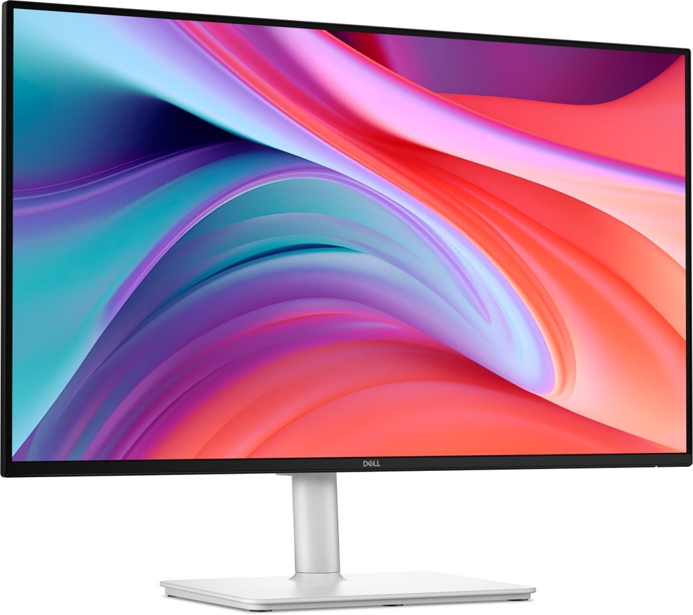 Monitor Dell S2725HSM biely IPS panel s Full HD rozlíšením poskytuje ostrý a detailný obraz s vernými farbami a širokými pozorovacími uhlami 178 stupňov.