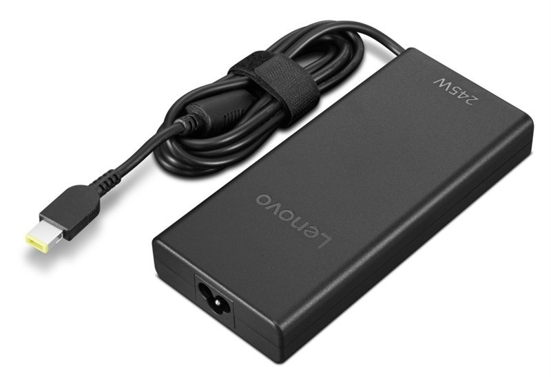 Napájací adaptér Lenovo Legion s výkonom 245 W AC Slim Tip-EU, čierna farba