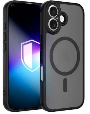Kryt na mobil 3mk Misty MagCase na Apple iPhone 17 - čierny