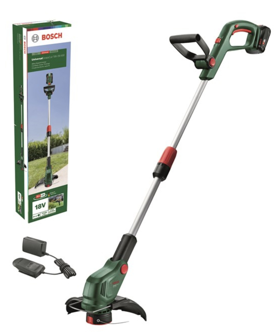 Kosačka strunová Bosch UniversalGrassCut 18V-26-500 (s batériou)